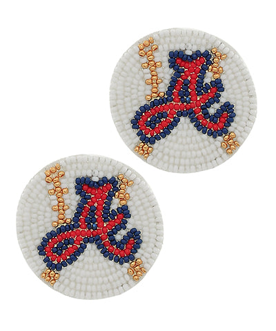 ATL Beaded Baseball